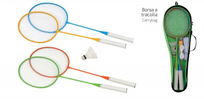 Set Badminton Completo 4 Jogadores