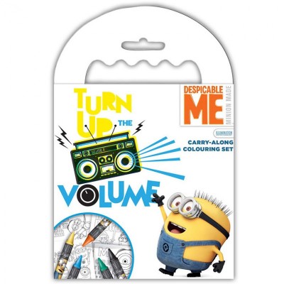 Set Colorir Turn Up Minions