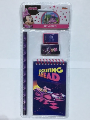 Set Papelaria Minnie 4