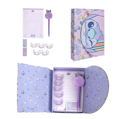 Set Papelaria Stitch Disney