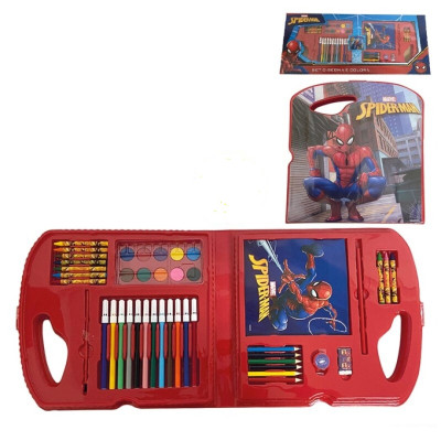 Set Pintura com Bloco de Notas Spiderman