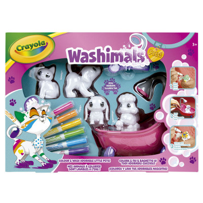 Set Washimals + 4 Animais Crayola