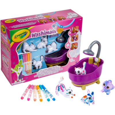 Set Washimals + 4 Animais de Estimação Crayola