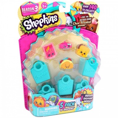 Shopkins serie 3 pack 5