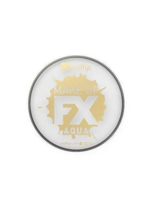 Smiffys pintura facial e corporal à base de água, 16 g - Branco