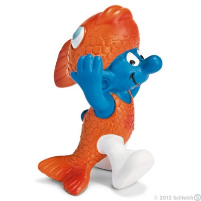 Smurf Peixes (Pisces) - Colecção Signos