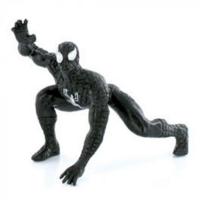 Spiderman Black Figura Super Heróis