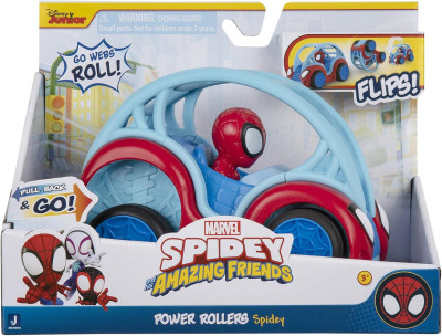 Spidey & Friends Veiculo Power Rollers Spidey