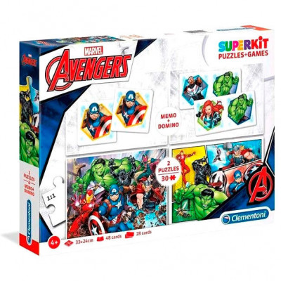 Superkit Puzzles + Jogos Avengers