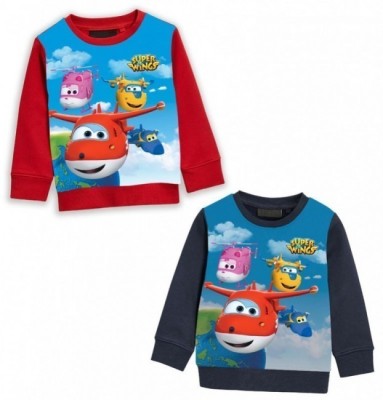 Sweatshirt algodão Super Wings - sortidos