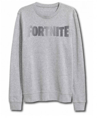 Sweatshirt Fortnite Cinza