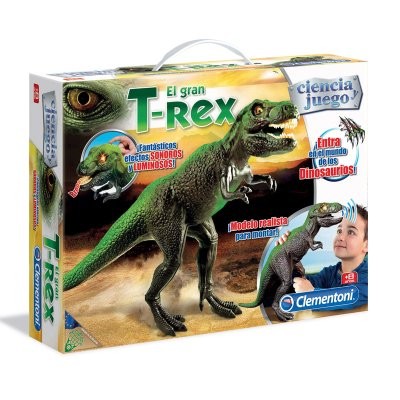 T-Rex com luzes e sons