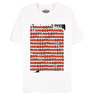 T-Shirt Adolescente Stranger Things Letters