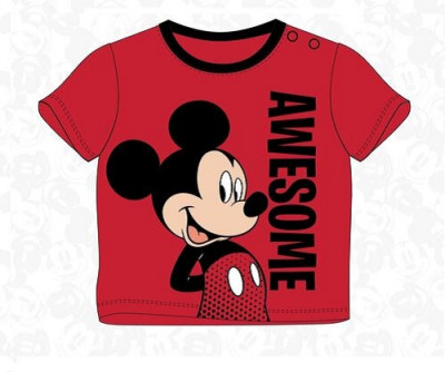 T-Shirt Bebé Mickey Awesome