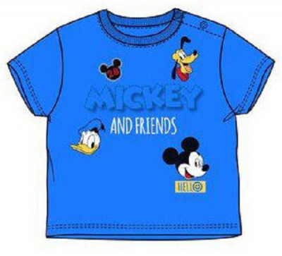 T-Shirt Bebé Mickey Friends Azul