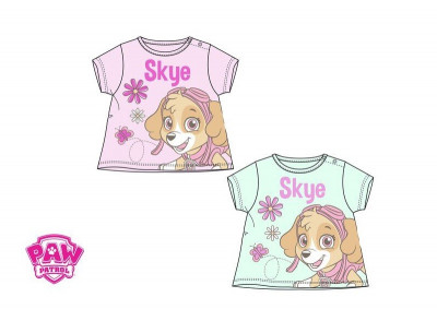 T-Shirt Bebé Skye Patrulha Pata Sortida