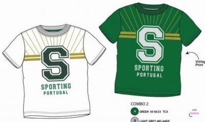T-Shirt Criança Sporting