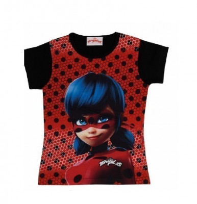 T-shirt da LadyBug - Vermelha e preta