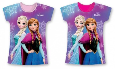 T-shirt de manga curta de Frozen Disney