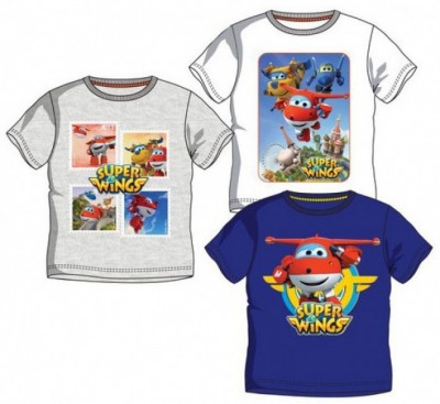 T-shirt de manga curta de Super Wings - sortidos