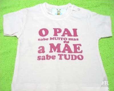 T-shirt dia da mãe