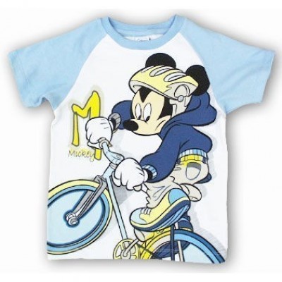 T shirt Disney Mickey On Bike