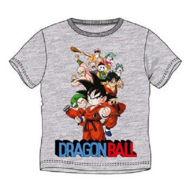 T-Shirt Dragon Ball Cinza