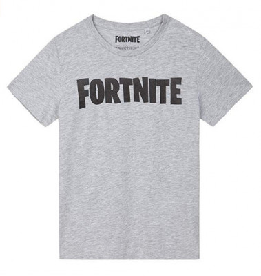 T-shirt Fortnite Cinza