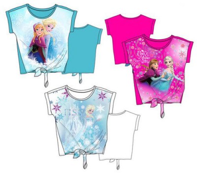 T-shirt  Frozen Elsa Bicos