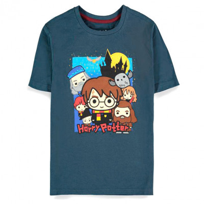 T-Shirt Harry Potter Chibi Personagens
