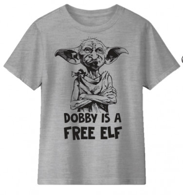 T-Shirt Harry Potter Dobby Is a Free Elf