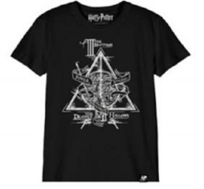 T-Shirt Harry Potter Talismãs da Morte