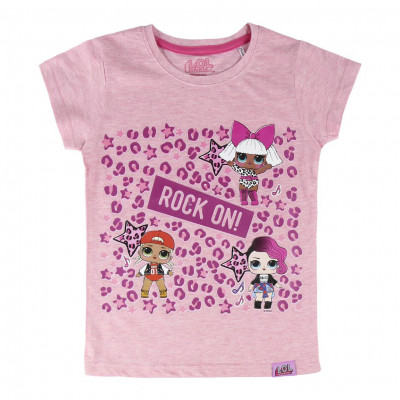 T-Shirt LOL Surprise Rock On Rosa