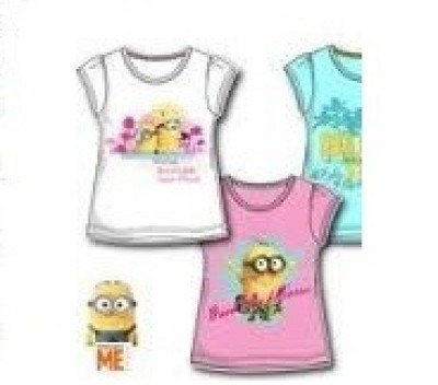 T-Shirt Menina Minions 4 Und