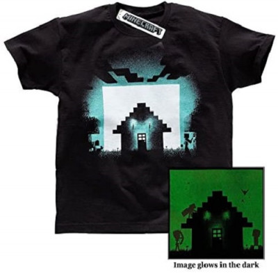 T-Shirt Minecraft Survival Glow