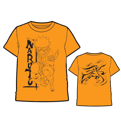 T-Shirt Naruto Shippuden Laranja