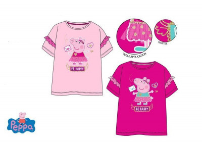 T-Shirt Porquinha Peppa Be Happy Sortida