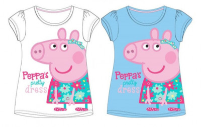 T-Shirt Porquinha Peppa Pretty Dress Sortida