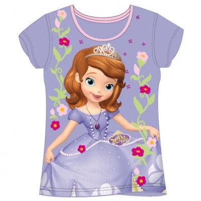 T-Shirt Sofia the First flowers