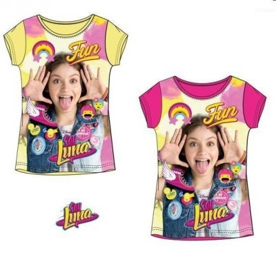 T-Shirt Sou Luna Fun Color (pack 4)
