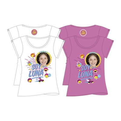 T-Shirt Sou Luna Love (pack 6 unid)