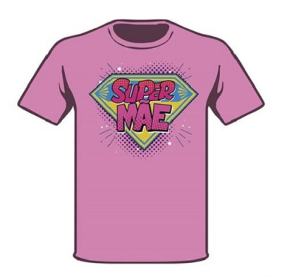 T-Shirt Super Mãe