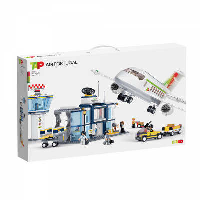 TAP Torre de Controlo com Avião Sluban TAP Torre de Controlo com Avião Sluban