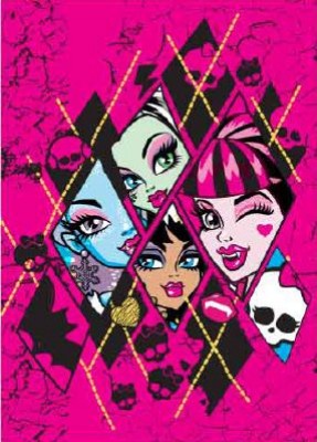 Tapete Monster High Diamonds