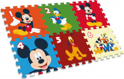 Tapete Puzzle Eva Mickey Mouse 90x60cm
