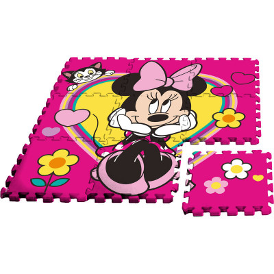 Tapete Puzzle Eva Minnie 9 peças