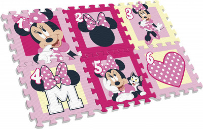 Tapete Puzzle Eva Minnie Mouse 90x60cm