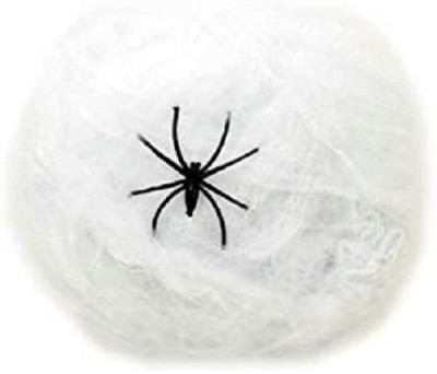 Teia 20g com Aranha Halloween