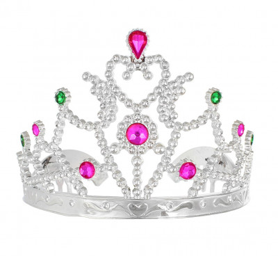 Tiara Prateada Princesa