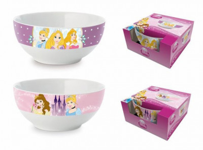 Tigela cerâmica Princesas Disney Sortido